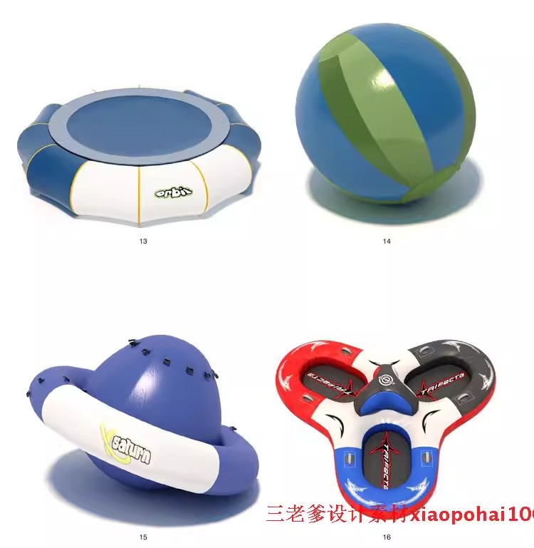 图片[35]-儿童乐园早教中心教室幼儿园3d模型室内CAD施工图3dmax效果平面SU-大怪兽分享