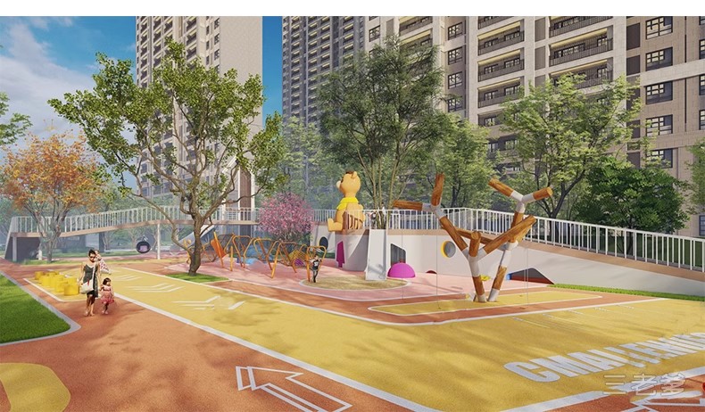 图片[27]-儿童乐园SU模型 游乐场活动区户外拓展训练设施CAD施工图草图大师-大怪兽分享