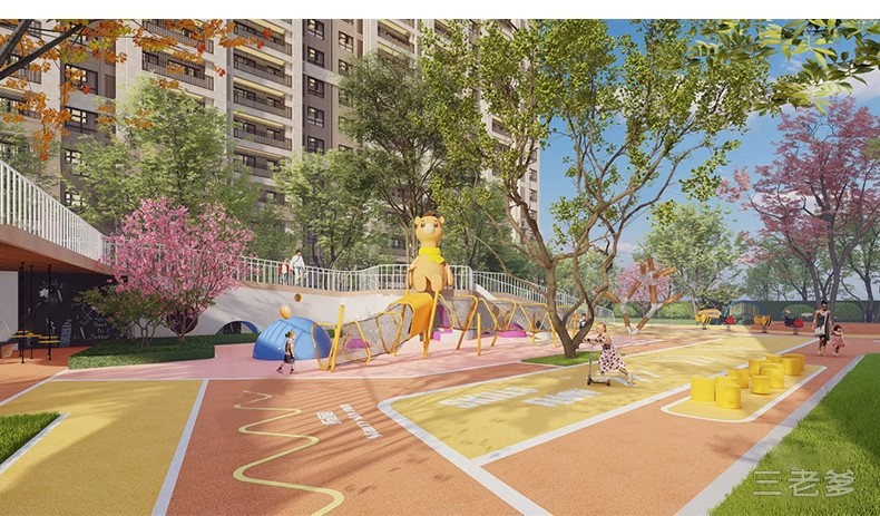 图片[28]-儿童乐园SU模型 游乐场活动区户外拓展训练设施CAD施工图草图大师-大怪兽分享