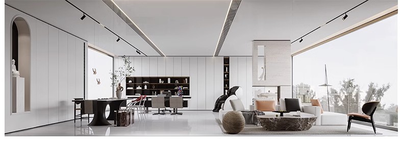 图片[11]-办公室空间工装CAD施工图纸SU方案3d模型写字楼室内设计效果图纸-大怪兽分享