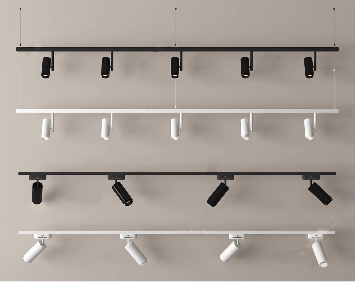 图片[13]-现代筒灯轨道射灯线条磁吸坎内嵌灯条双头舞台展示草图大师SU模型-大怪兽分享