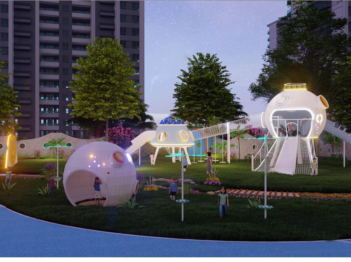 图片[13]-儿童乐园SU模型 游乐场活动区户外拓展训练设施CAD施工图草图大师-大怪兽分享