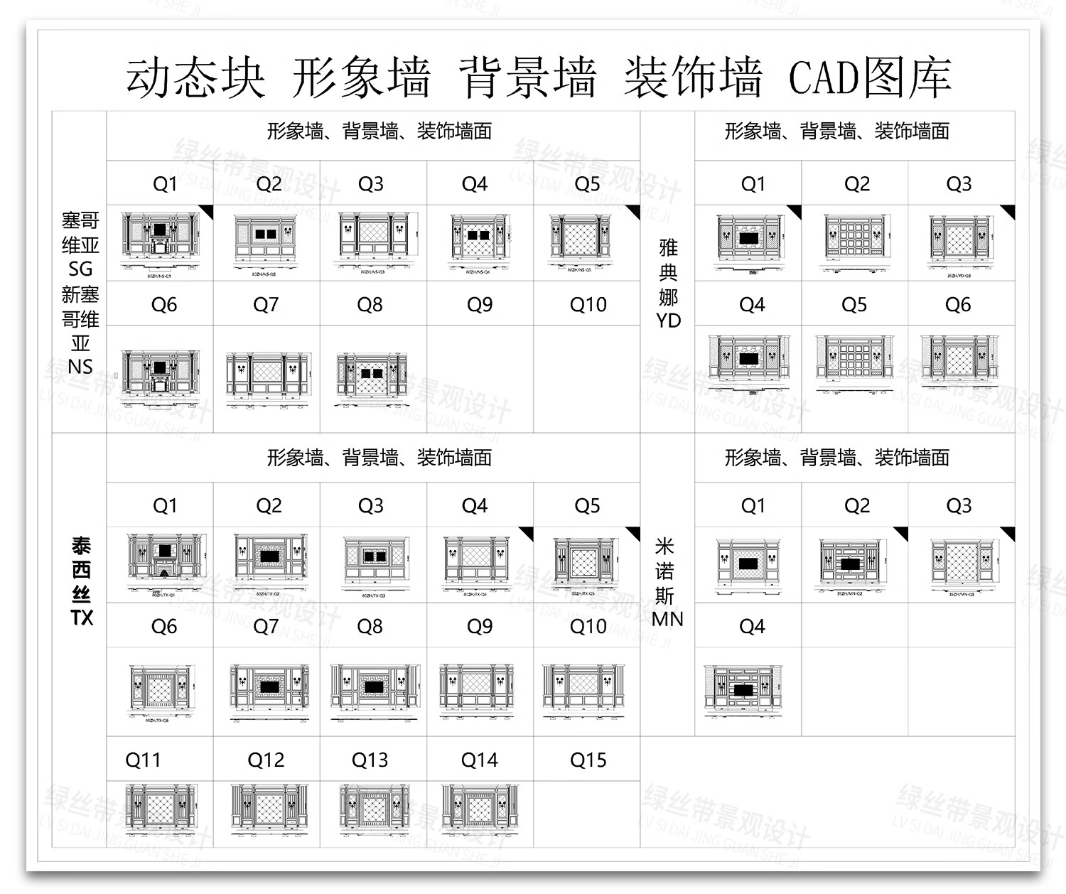 图片[12]-CAD动态块图块家装家具工装节点电器平面立面室内设计cad图库素材-大怪兽分享