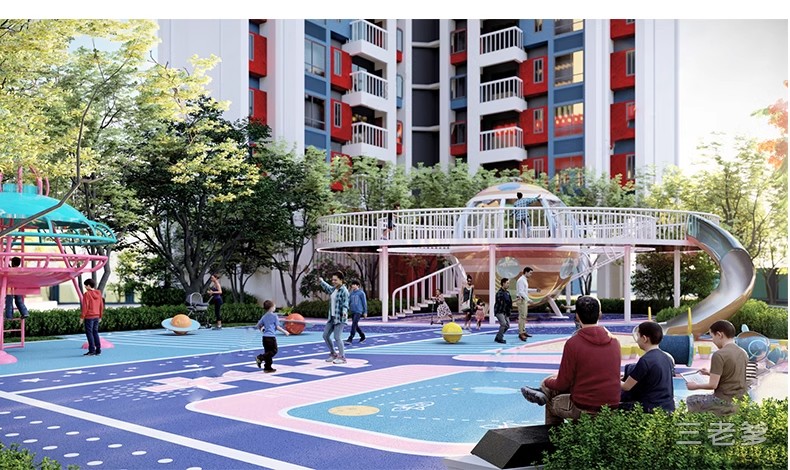 图片[31]-儿童乐园SU模型 游乐场活动区户外拓展训练设施CAD施工图草图大师-大怪兽分享