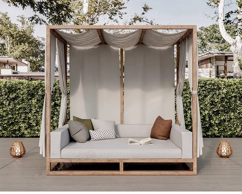 图片[22]-室外桌椅SU模型太阳伞户外咖啡厅休闲吧高脚凳躺椅沙发草图大师-大怪兽分享