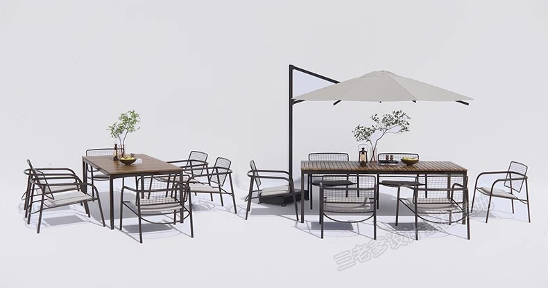 图片[26]-室外桌椅SU模型太阳伞户外咖啡厅休闲吧高脚凳躺椅沙发草图大师-大怪兽分享