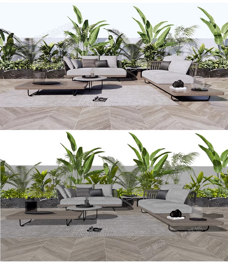 图片[29]-室外桌椅SU模型太阳伞户外咖啡厅休闲吧高脚凳躺椅沙发草图大师-大怪兽分享