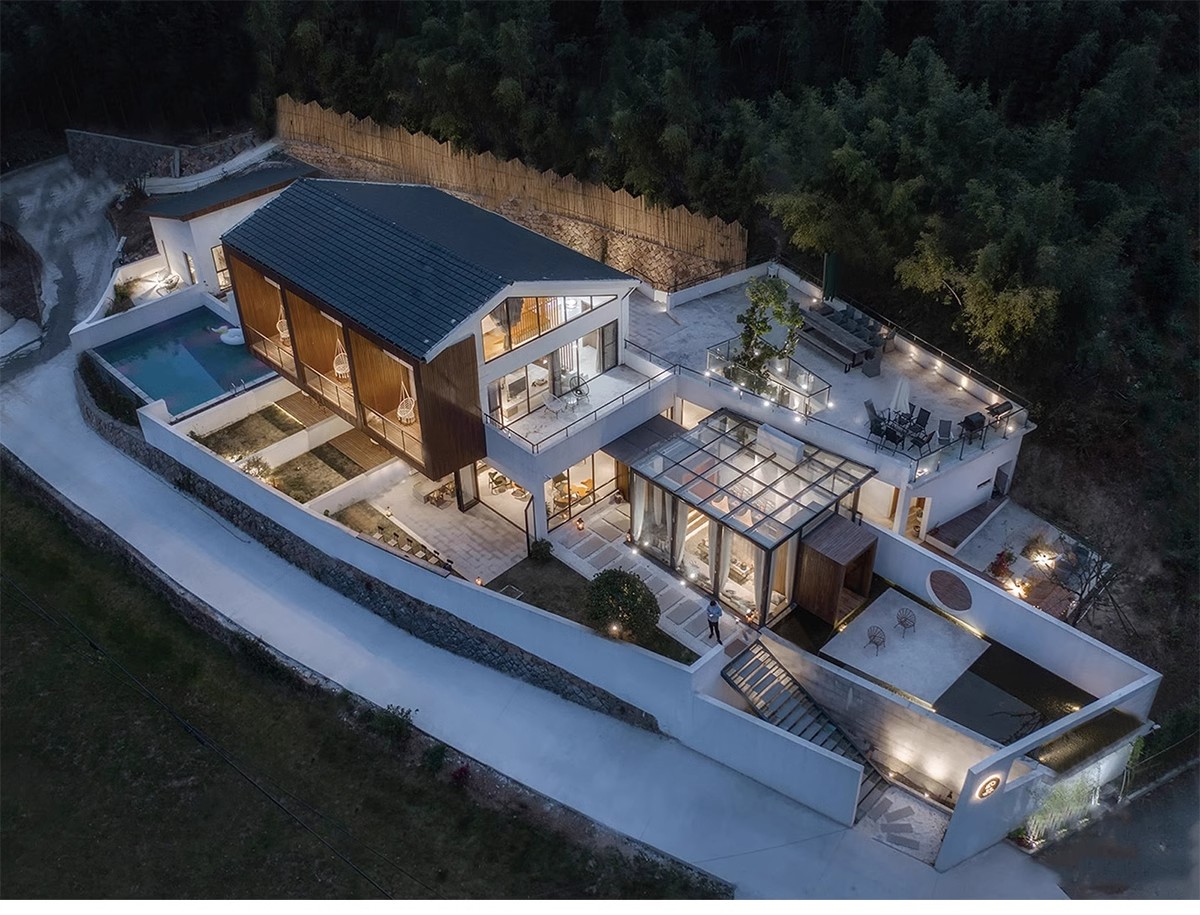 图片[14]-草图大师民宿度假村酒店中式现代别墅客栈旅游创意外观建筑SU模型-大怪兽分享