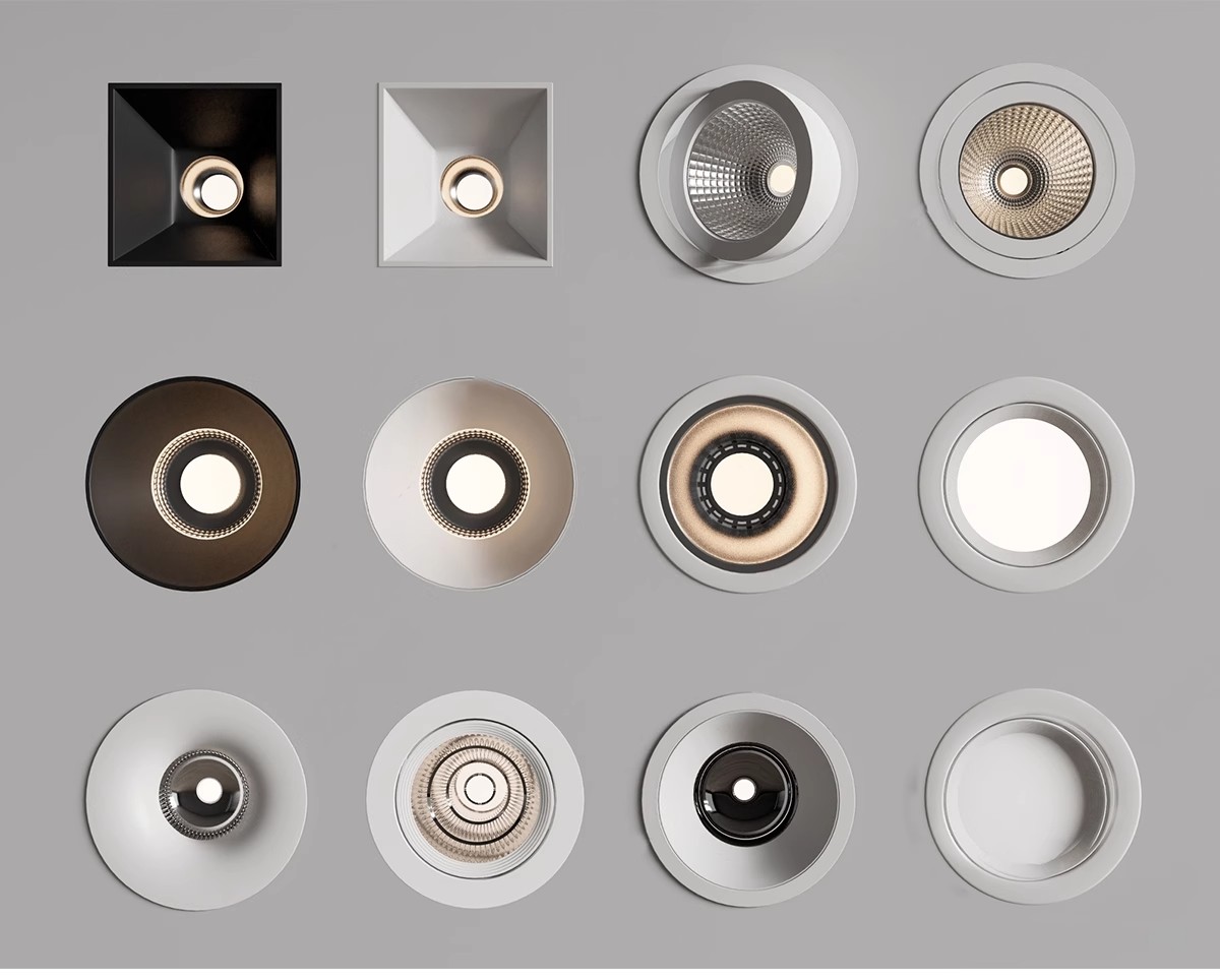 图片[14]-现代筒灯轨道射灯线条磁吸坎内嵌灯条双头舞台展示草图大师SU模型-大怪兽分享