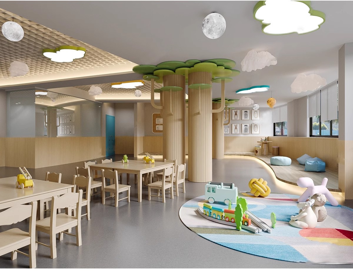图片[12]-儿童乐园早教中心教室幼儿园3d模型室内CAD施工图3dmax效果平面SU-大怪兽分享