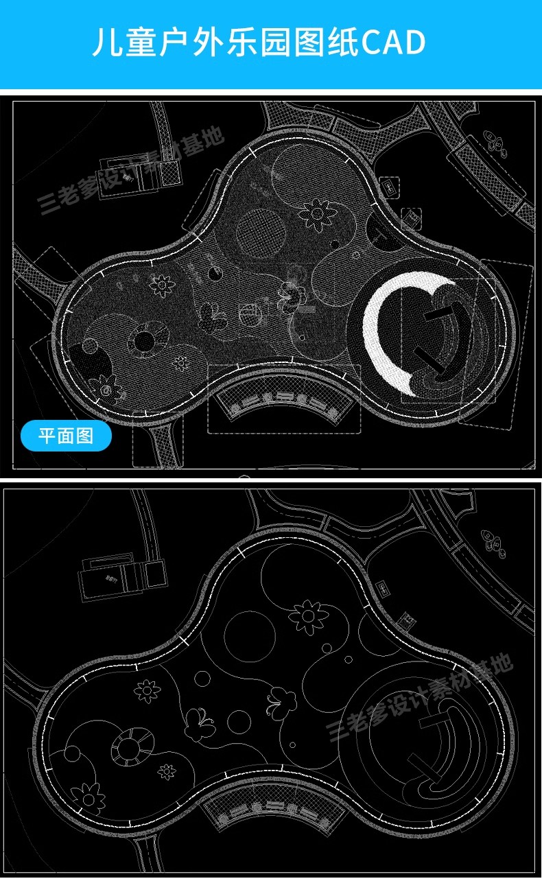 图片[41]-儿童乐园SU模型 游乐场活动区户外拓展训练设施CAD施工图草图大师-大怪兽分享