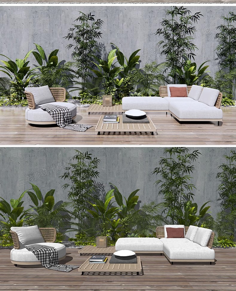 图片[32]-室外桌椅SU模型太阳伞户外咖啡厅休闲吧高脚凳躺椅沙发草图大师-大怪兽分享