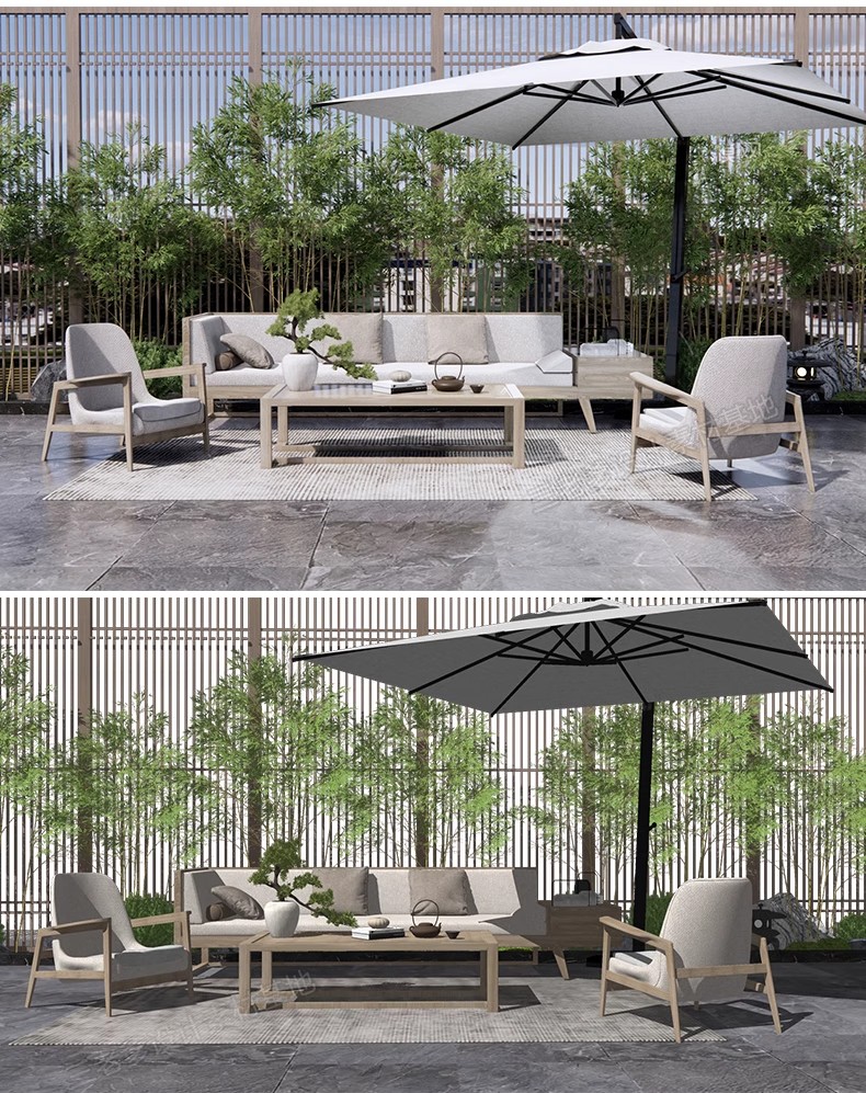 图片[33]-室外桌椅SU模型太阳伞户外咖啡厅休闲吧高脚凳躺椅沙发草图大师-大怪兽分享