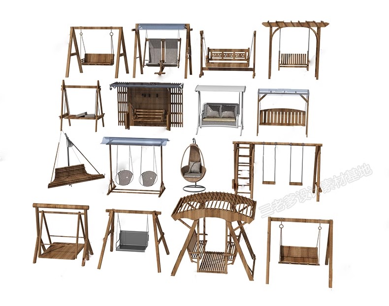 图片[36]-室外桌椅SU模型太阳伞户外咖啡厅休闲吧高脚凳躺椅沙发草图大师-大怪兽分享