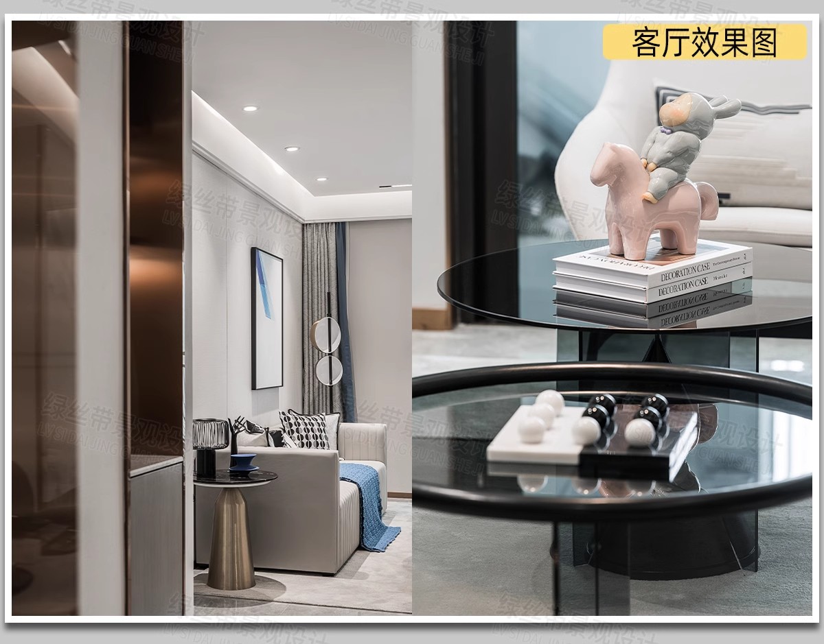 图片[14]-家装全案设计落地交付模板大平层物料表效果图全套整套CAD施工图-大怪兽分享