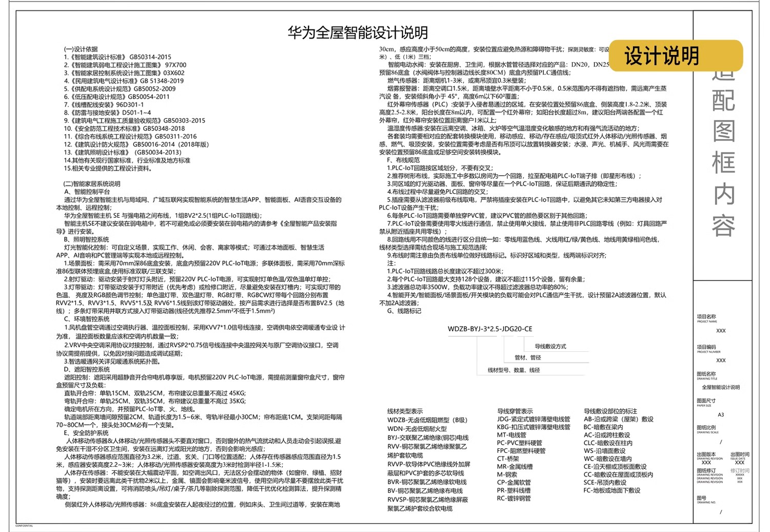 图片[14]-全屋智能 家居方案设计图纸布线图家装改造装修前装模板CAD施工图-大怪兽分享
