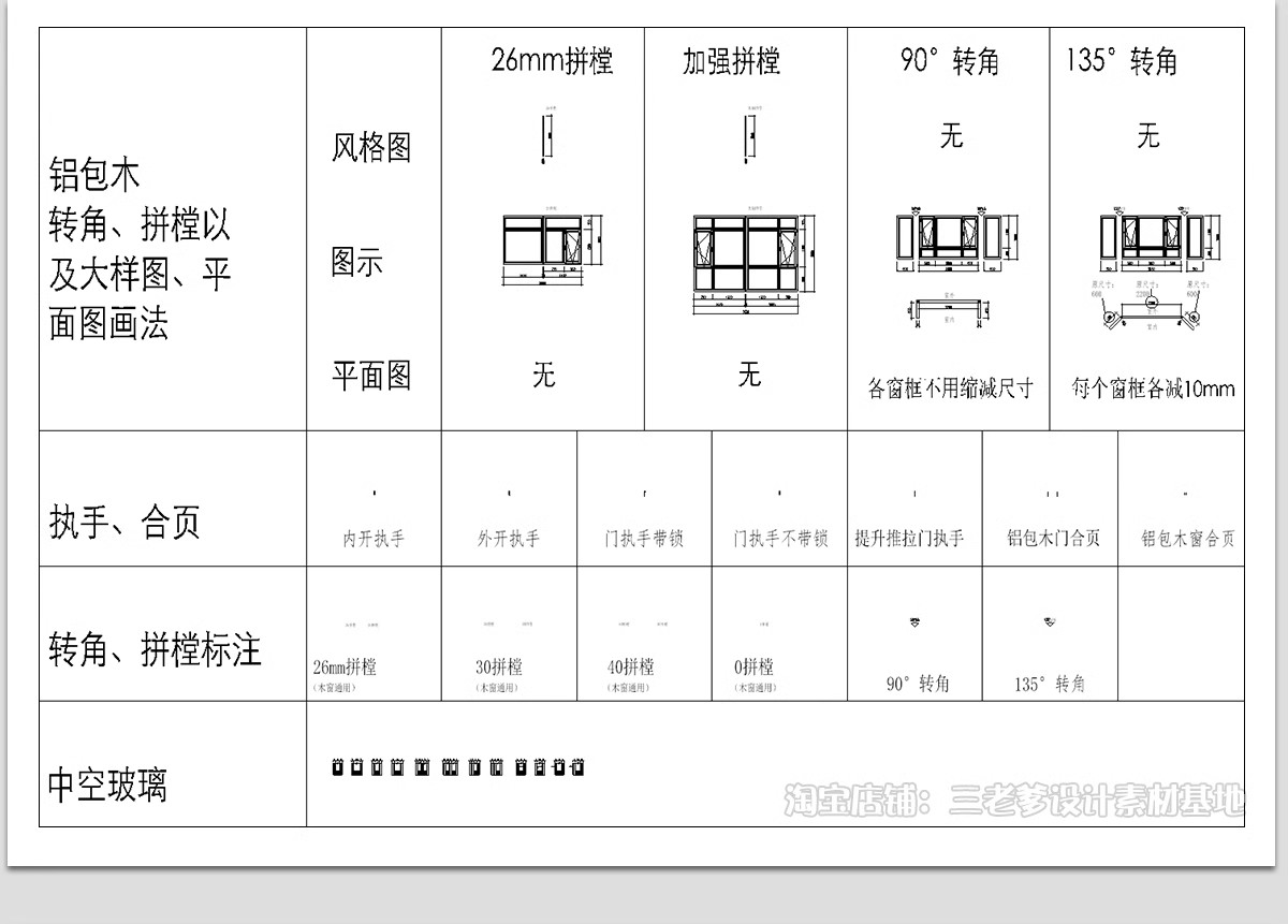 图片[15]-家装门CAD施工图 室内动态门窗边框玻璃自动门平面立面窗户图库-大怪兽分享