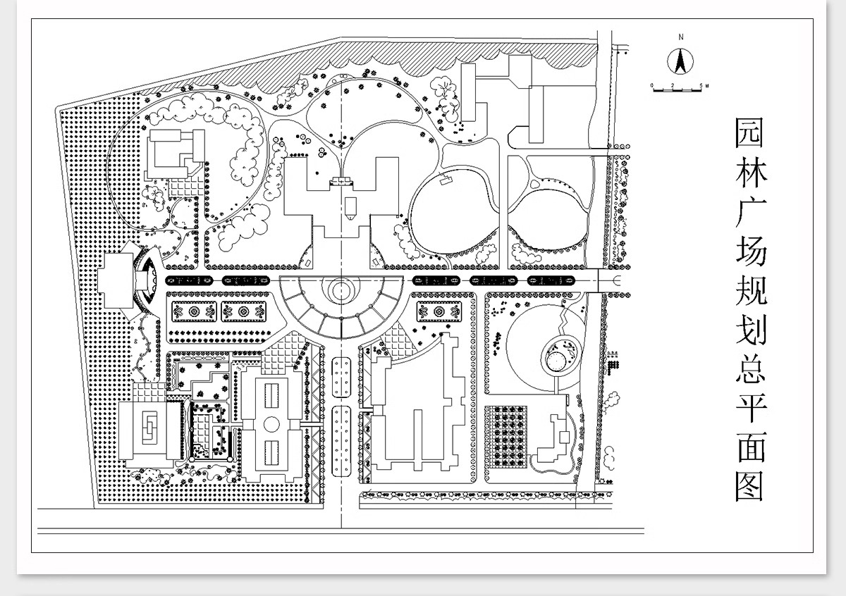 图片[15]-700套，园林景观公园小游园滨水湿地广场全套cad施工图规划平面设计方案-大怪兽分享