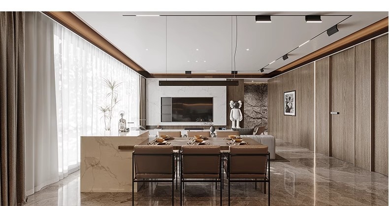 图片[15]-2025轻奢装修设计风格效果图片实景样板房现代软装简约CAD施工图-大怪兽分享