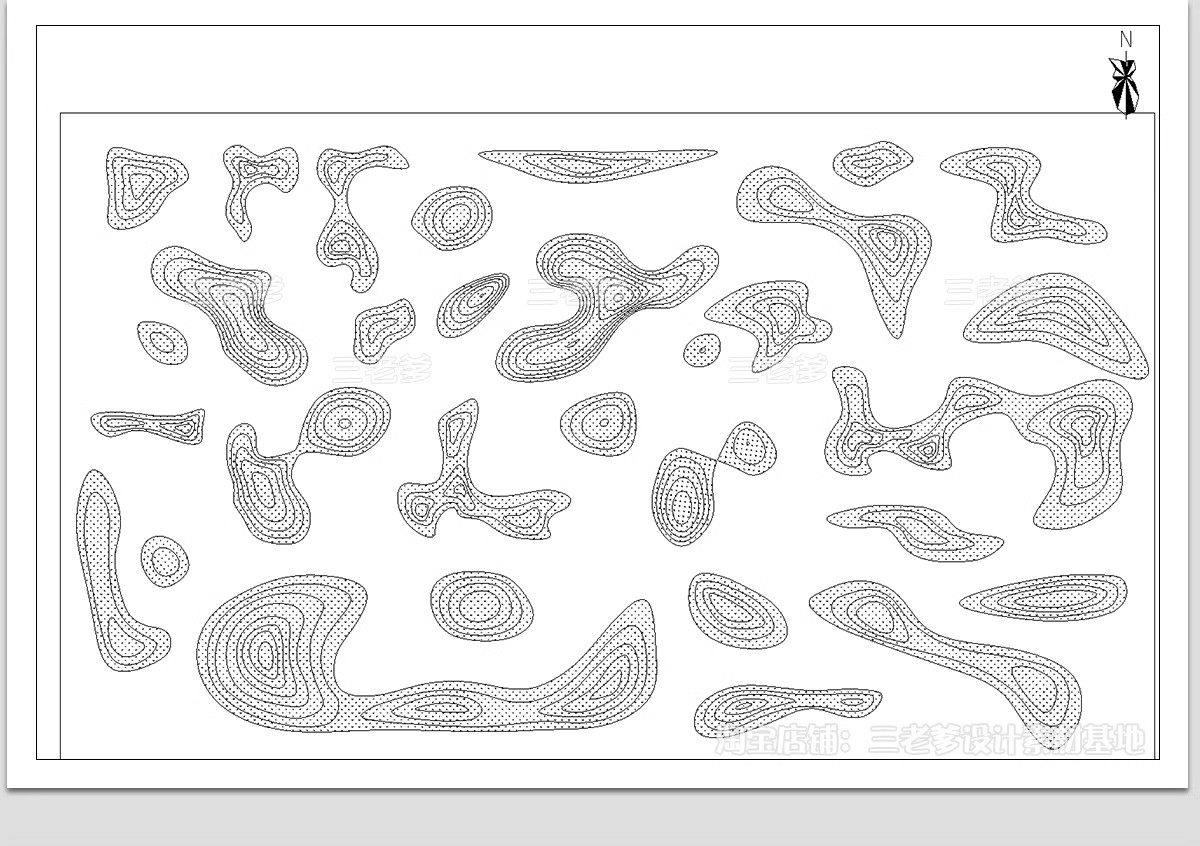 图片[15]-园林景观公园植物组团CAD图库 种植平面图绿化配置树木施工图图例-大怪兽分享