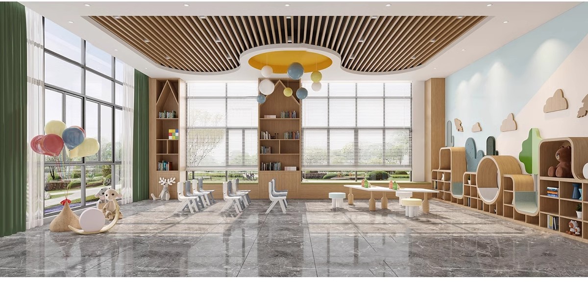 图片[14]-儿童乐园早教中心教室幼儿园3d模型室内CAD施工图3dmax效果平面SU-大怪兽分享