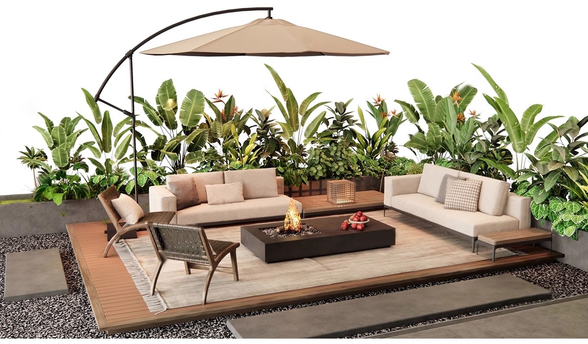 图片[16]-室外桌椅SU模型太阳伞户外咖啡厅休闲吧高脚凳躺椅沙发草图大师-大怪兽分享