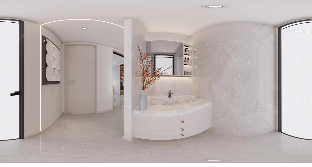 图片[16]-家装室内设计720VR全景效果图片现代高清无水印装修3D案例素材库-大怪兽分享