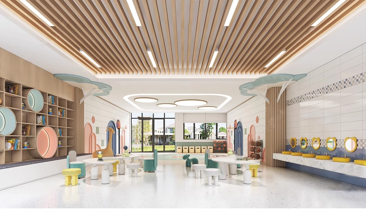 图片[15]-儿童乐园早教中心教室幼儿园3d模型室内CAD施工图3dmax效果平面SU-大怪兽分享