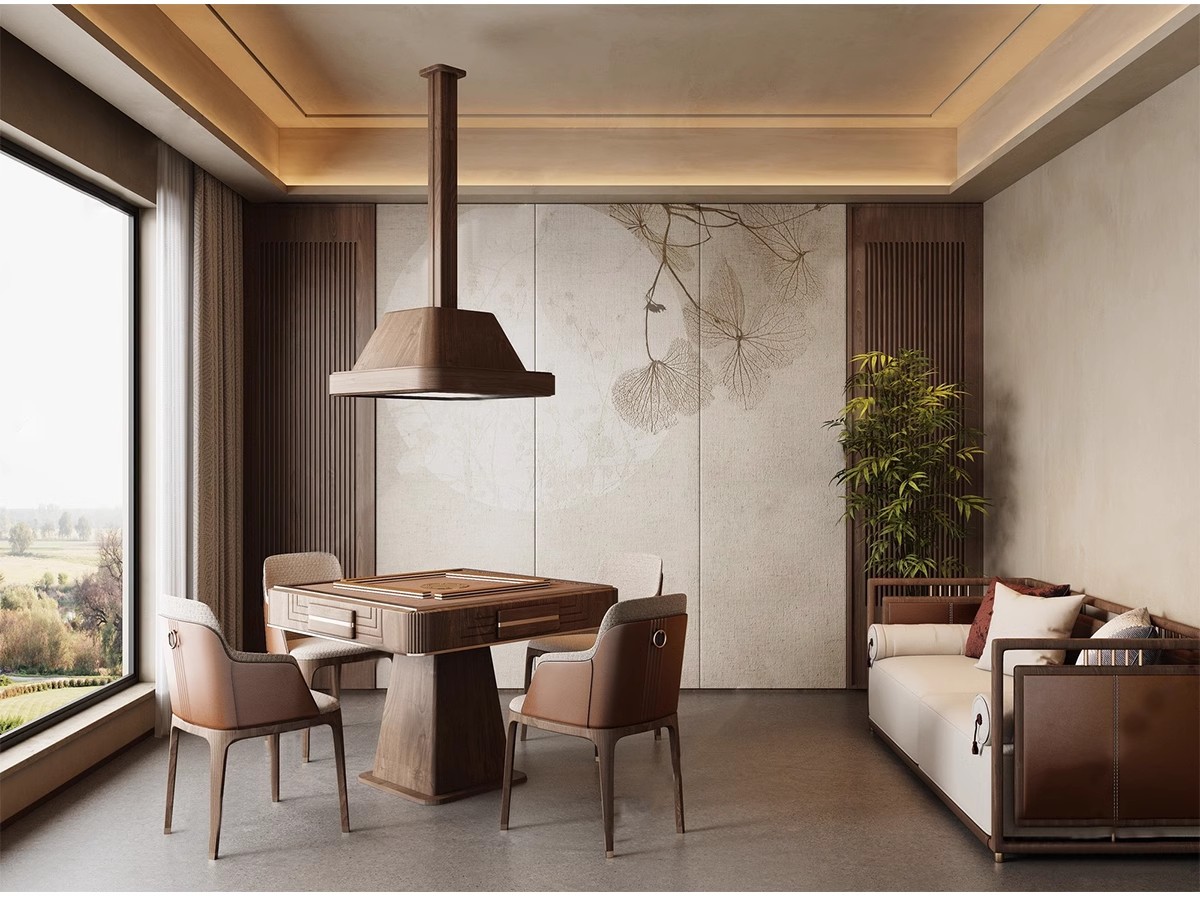 图片[17]-草图大师家装工装棋牌室麻将室围棋包厢包间娱乐室桌椅SU模型素材-大怪兽分享