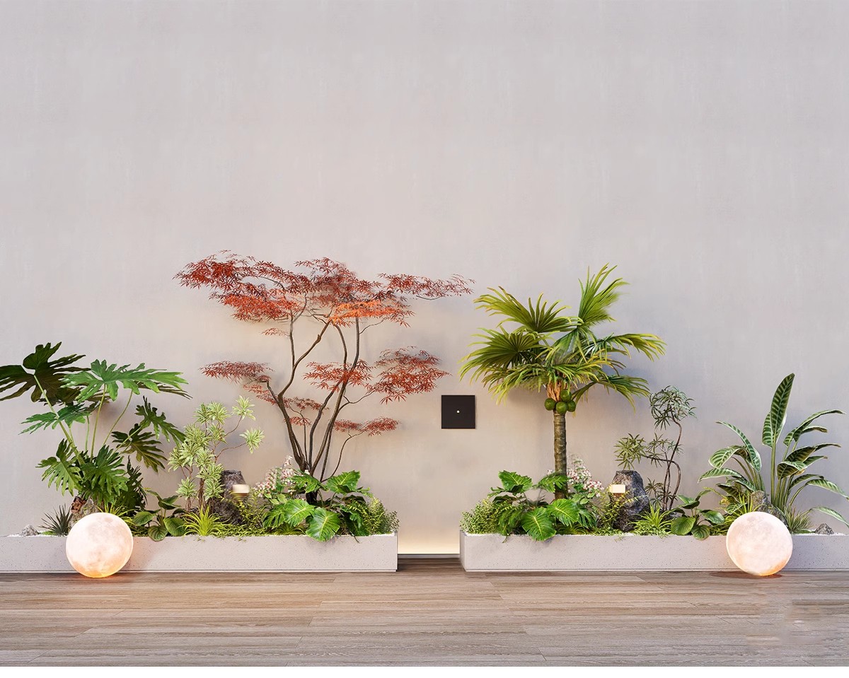 图片[17]-现代植物花坛花箱SU模型种植箱户外花箱花钵sketchup草图大师素材-大怪兽分享