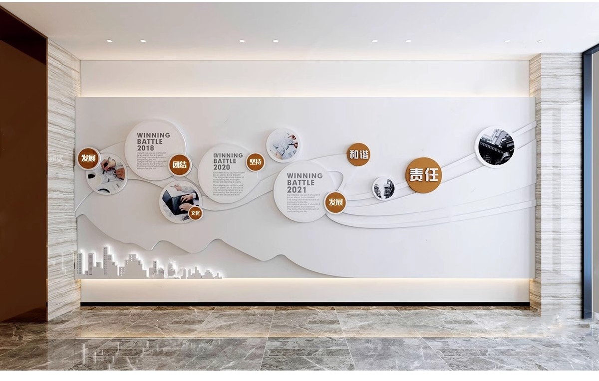 图片[17]-企业校园文化墙展示墙形象墙景墙文化背景墙宣传栏SU模型草图大师-大怪兽分享