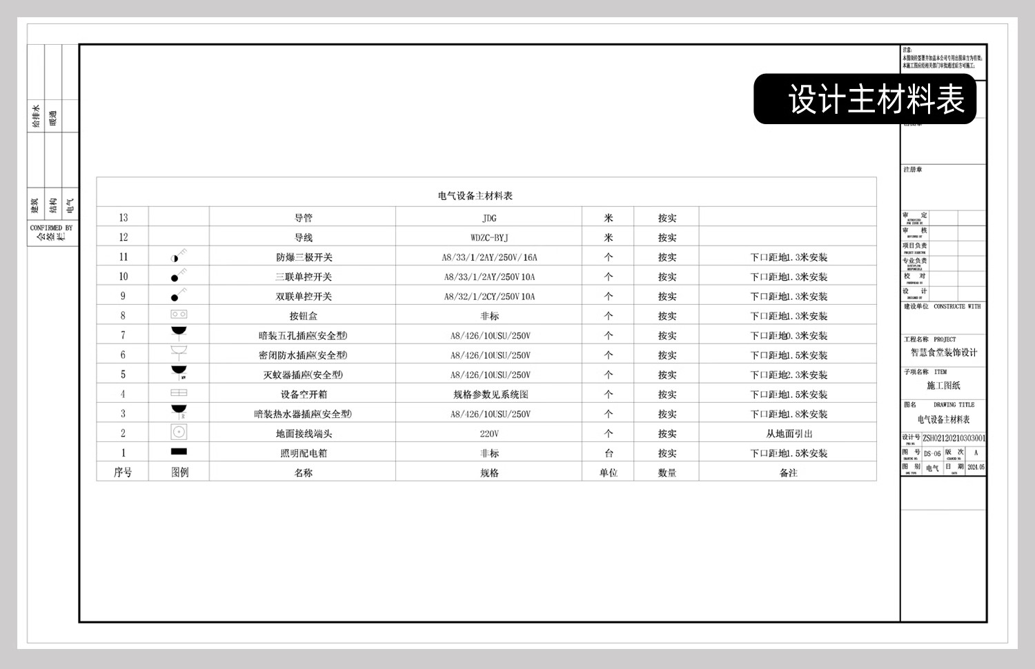 图片[16]-电气图系统图CAD施工图 全屋点位建筑酒店强弱电家装工装别墅图纸-大怪兽分享