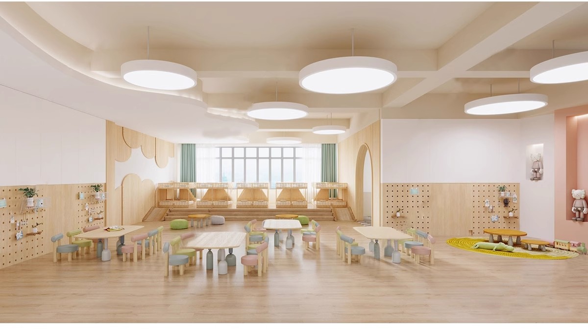 图片[16]-儿童乐园早教中心教室幼儿园3d模型室内CAD施工图3dmax效果平面SU-大怪兽分享