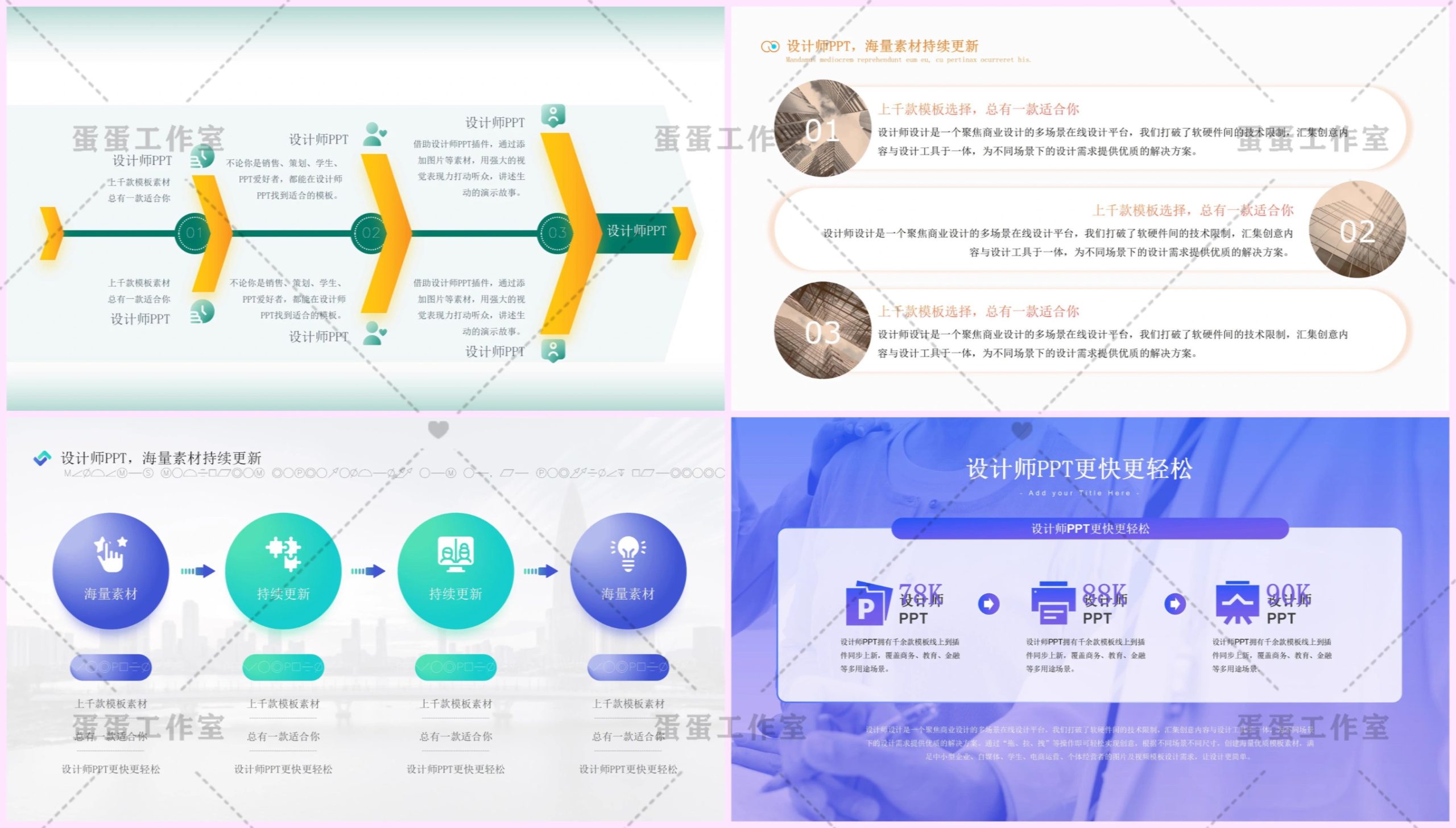 图片[15]-企业高端商务流程架构图逻辑图PPT模板高级感蓝色商业科技互联网-大怪兽分享