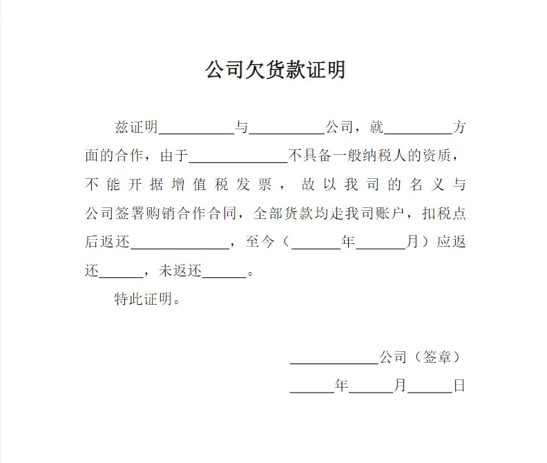 图片[17]-正规通用欠条借条借据欠款模板单位店铺短期分期货款个人私人公司-大怪兽分享