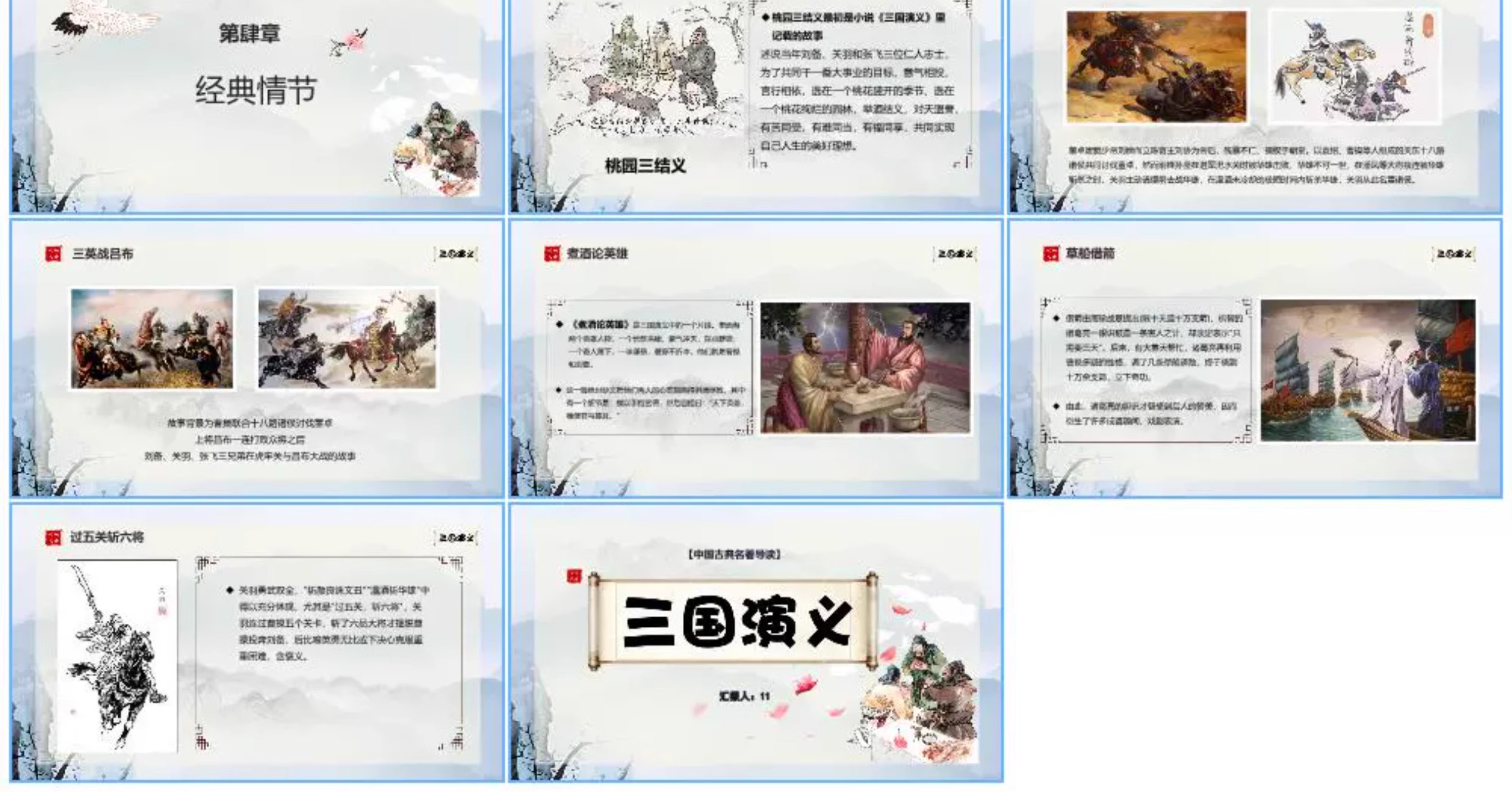 图片[17]-四大名著ppt模板水浒传西游记红楼梦三国演义读书分享教学课件小-大怪兽分享