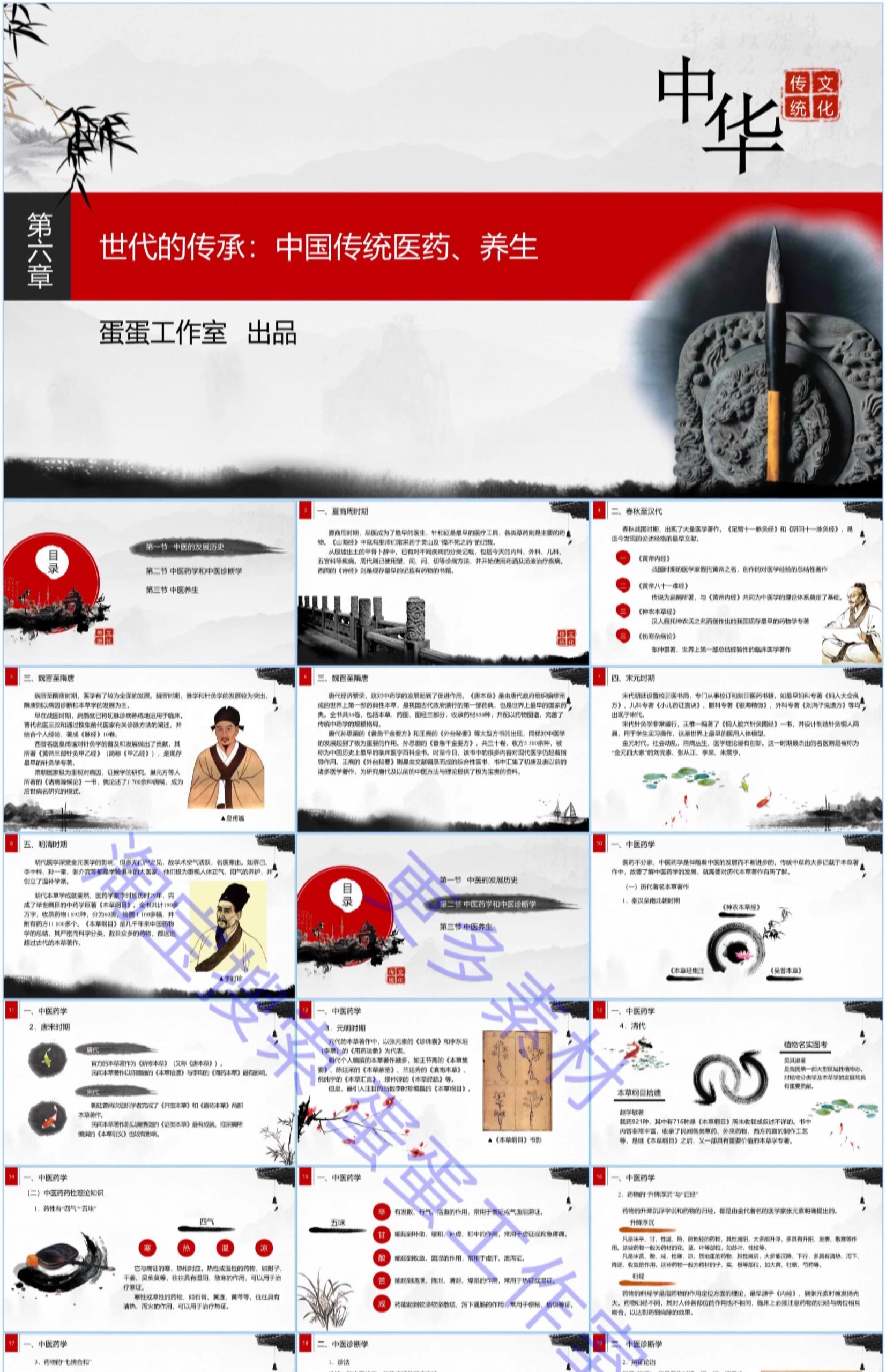 图片[15]-最新中华优秀传统文化全套教案word教师备课ppt课件教学资料模板-大怪兽分享