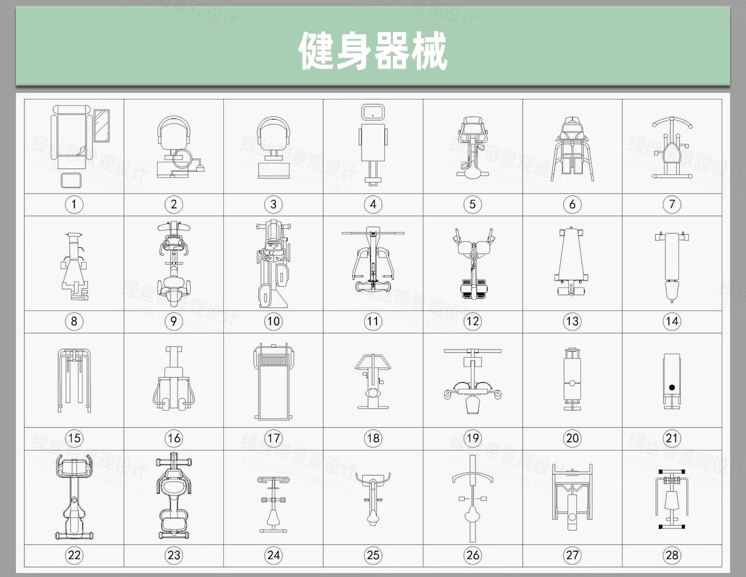 图片[17]-平面立面图块cad图库室内设计家装软装家具沙发椅子床具网红模块-大怪兽分享