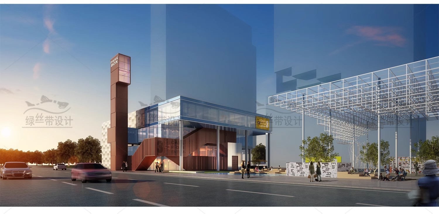 图片[2]-现代装配式建筑结构详图商业街集市餐饮营地民宿集装箱CAD施工图-大怪兽分享