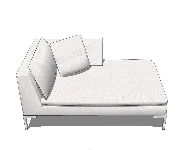图片[41]-现代北欧沙发SU模型 客厅多人转角双人异形单人布艺沙发草图大师-大怪兽分享