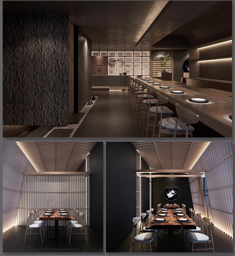 图片[15]-餐饮空间CAD施工图纸 3D模型效果图平面中式茶餐厅快餐饭店su全套-大怪兽分享