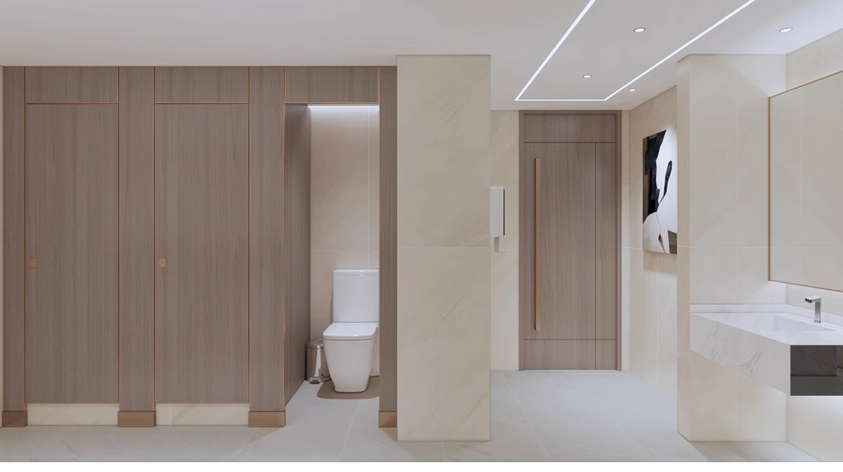 图片[17]-180套，厕所公厕建筑公共卫生间CAD施工图 户外洗手间平面布置方案布局图-大怪兽分享