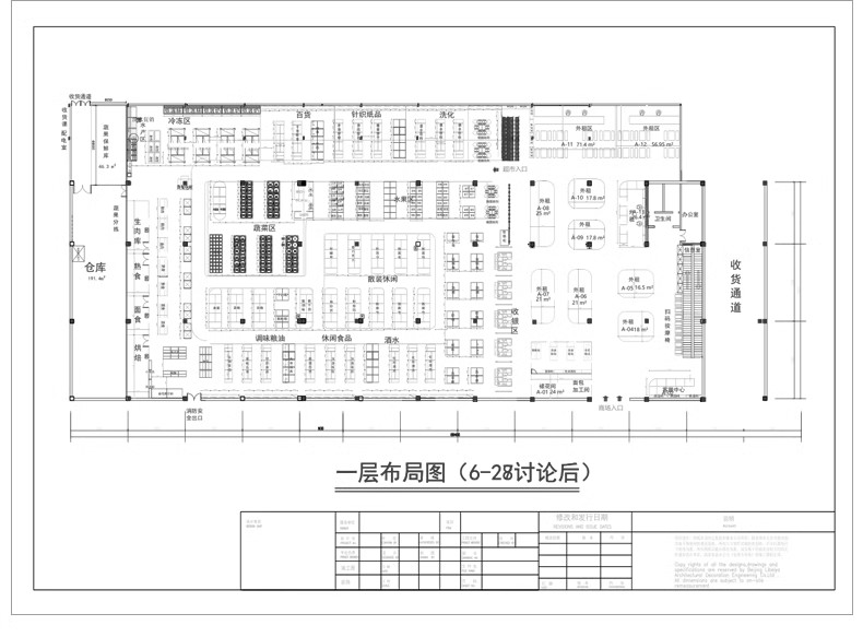 图片[19]-200套，超市卖场CAD施工图布局方案连锁购物中心百货商场平面布置图素材-大怪兽分享