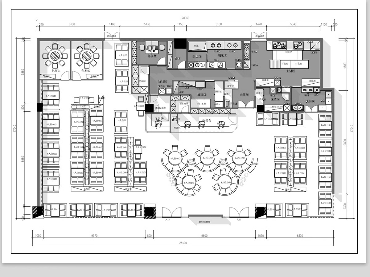 图片[19]-台球厅俱乐部cad施工图纸 装修设计工装室内休闲娱乐台球室效果图-大怪兽分享
