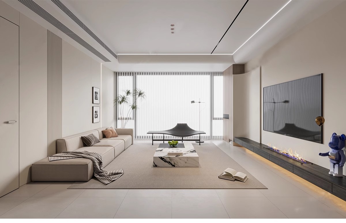 图片[19]-现代简约轻奢风格草图大师模型室内设计家装家具客厅卧室SU素材库-大怪兽分享