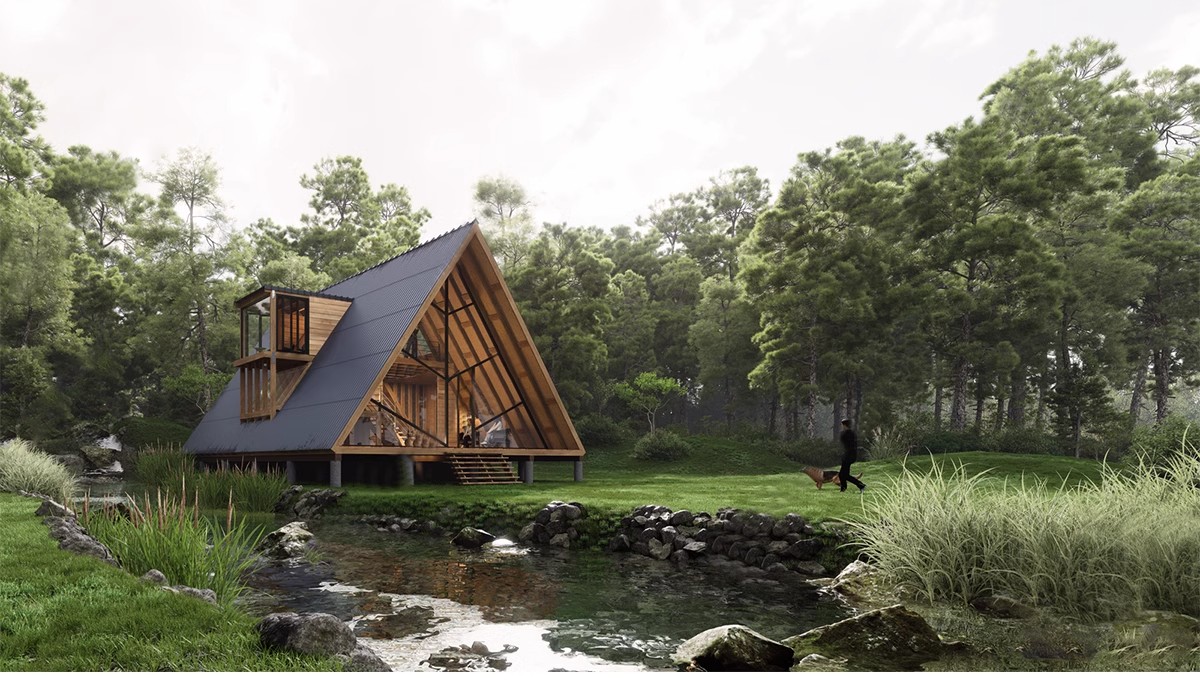 图片[19]-草图大师民宿度假村酒店中式现代别墅客栈旅游创意外观建筑SU模型-大怪兽分享