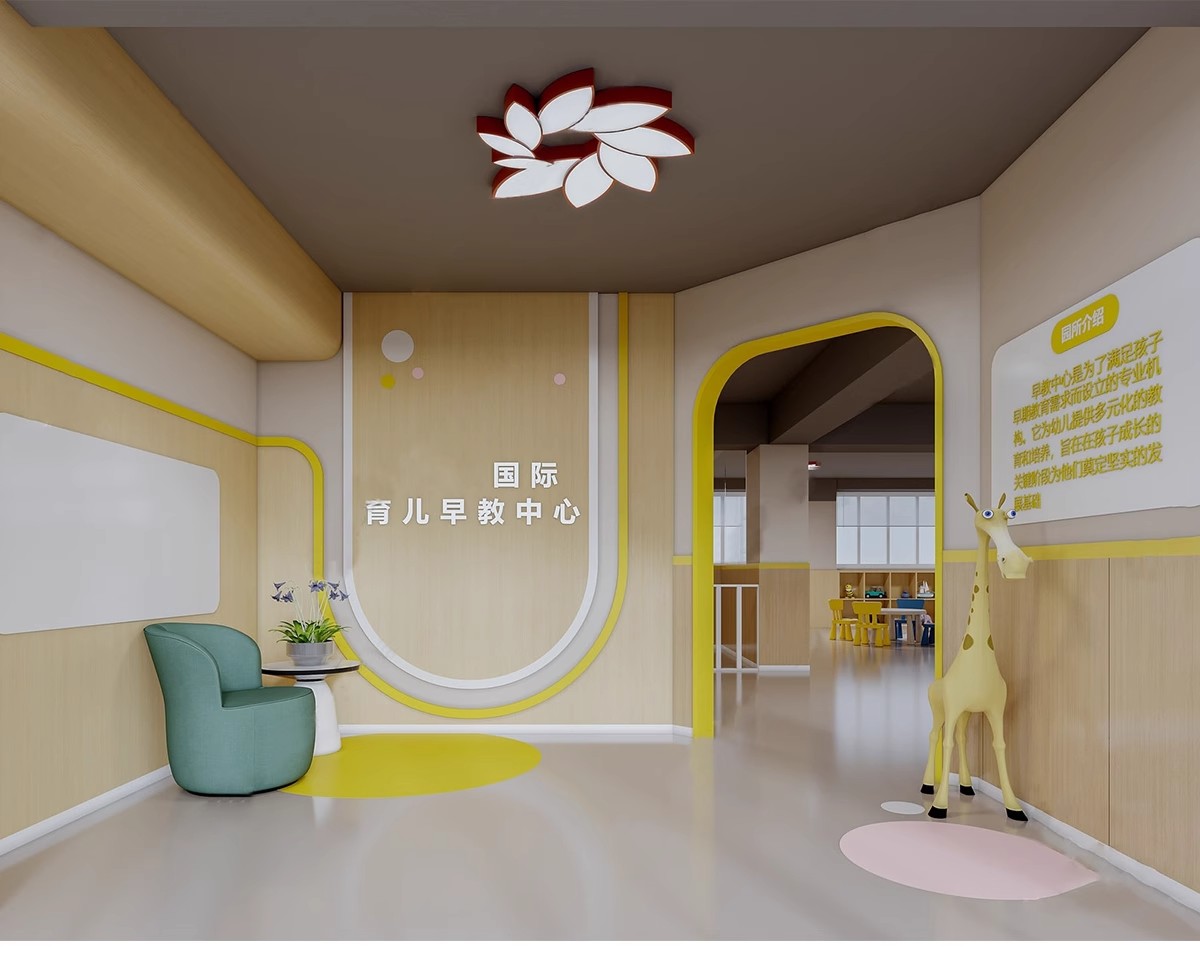 图片[17]-儿童乐园早教中心教室幼儿园3d模型室内CAD施工图3dmax效果平面SU-大怪兽分享