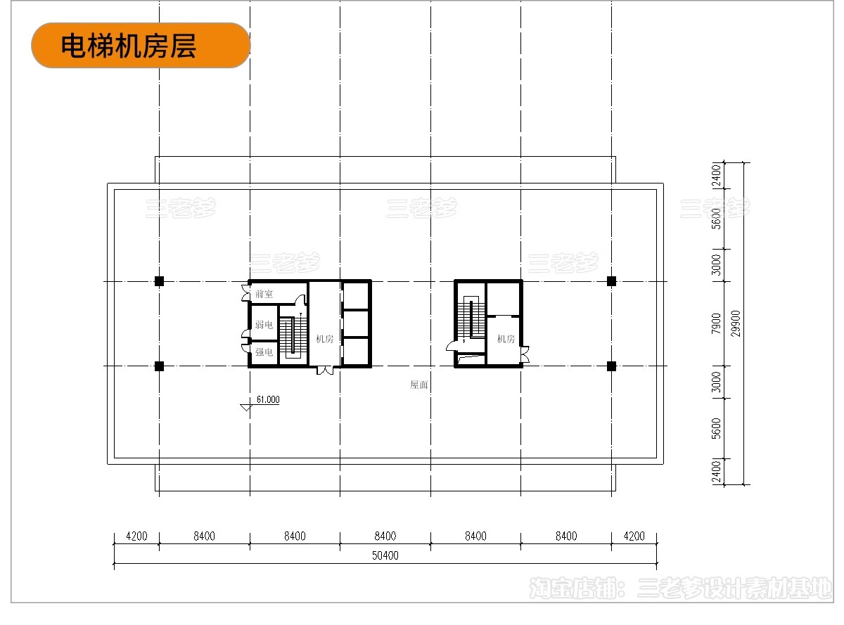 图片[19]-教学楼CAD施工图 综合楼小学中学大学建筑方案设计图库平面布局图-大怪兽分享