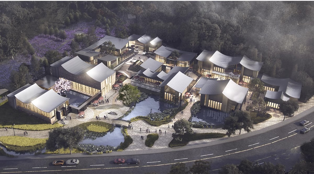 图片[19]-坡屋顶建筑SU模型公建文化展览馆服务中心新中式折线建筑草图大师-大怪兽分享
