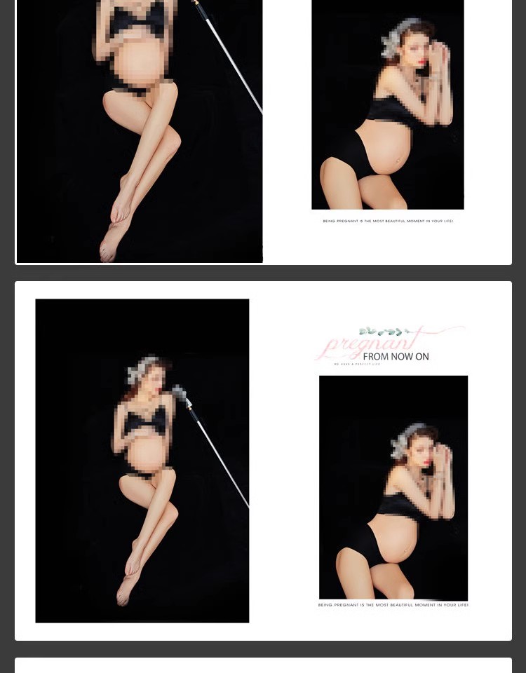 图片[18]-时尚孕妇准妈妈写真相册影楼排版孕妈照片摄影PSD模板设计素材-大怪兽分享